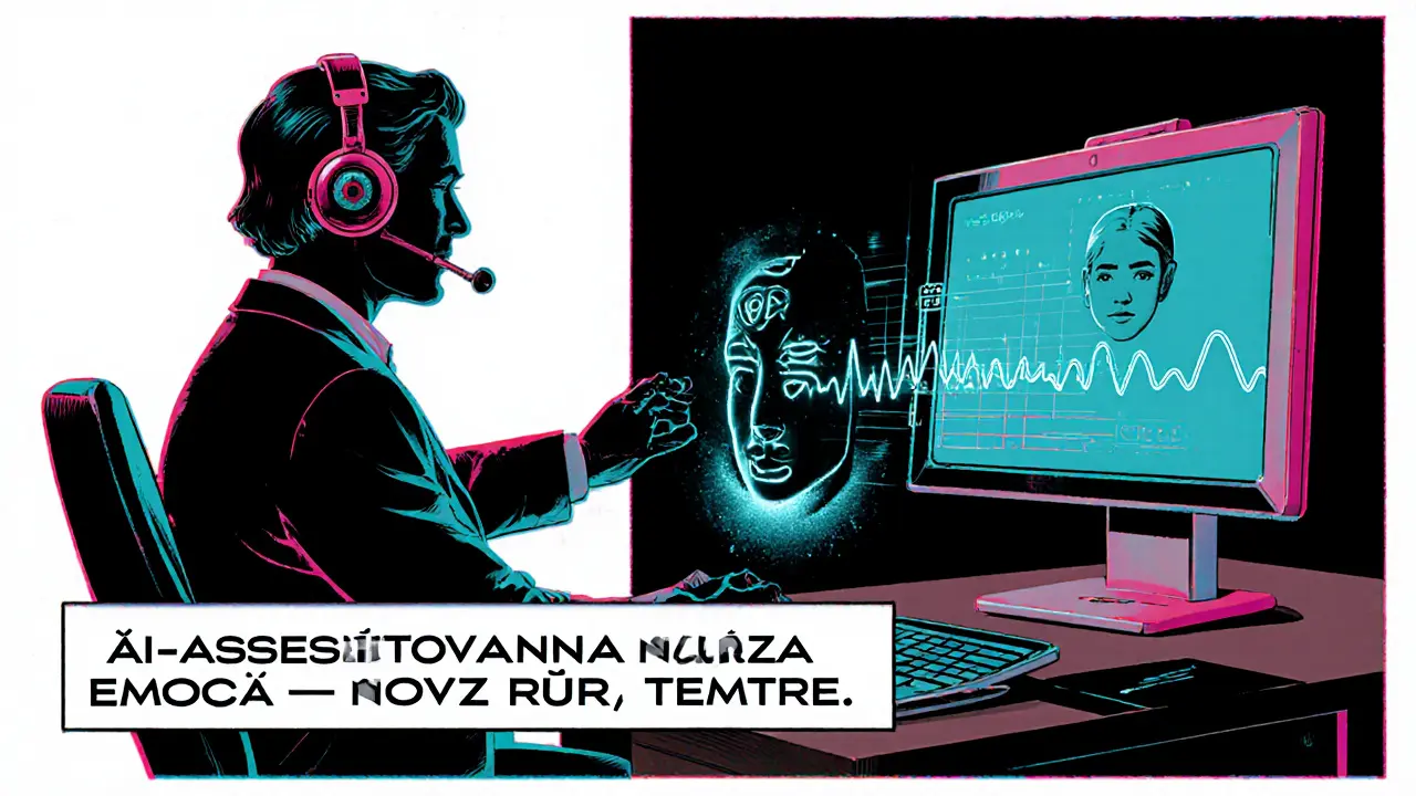 Budoucnost terapie: AI analyzuje emoce během videohovoru, kombinuje online i osobní setkání.