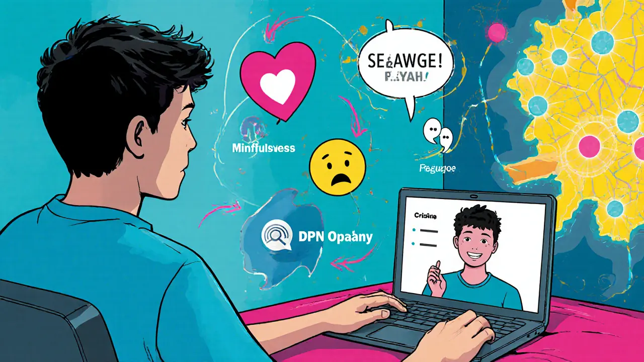 Online a adolescentní DBT v České republice.