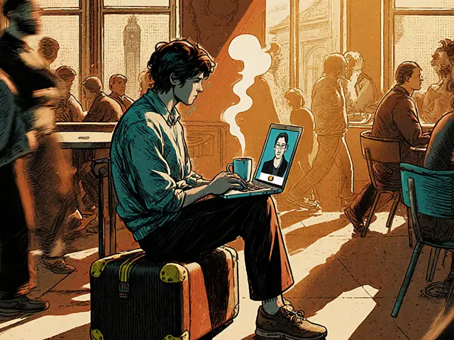 Online terapie při cestování a práci na dálku: Jak ne přerušit péči o duševní zdraví