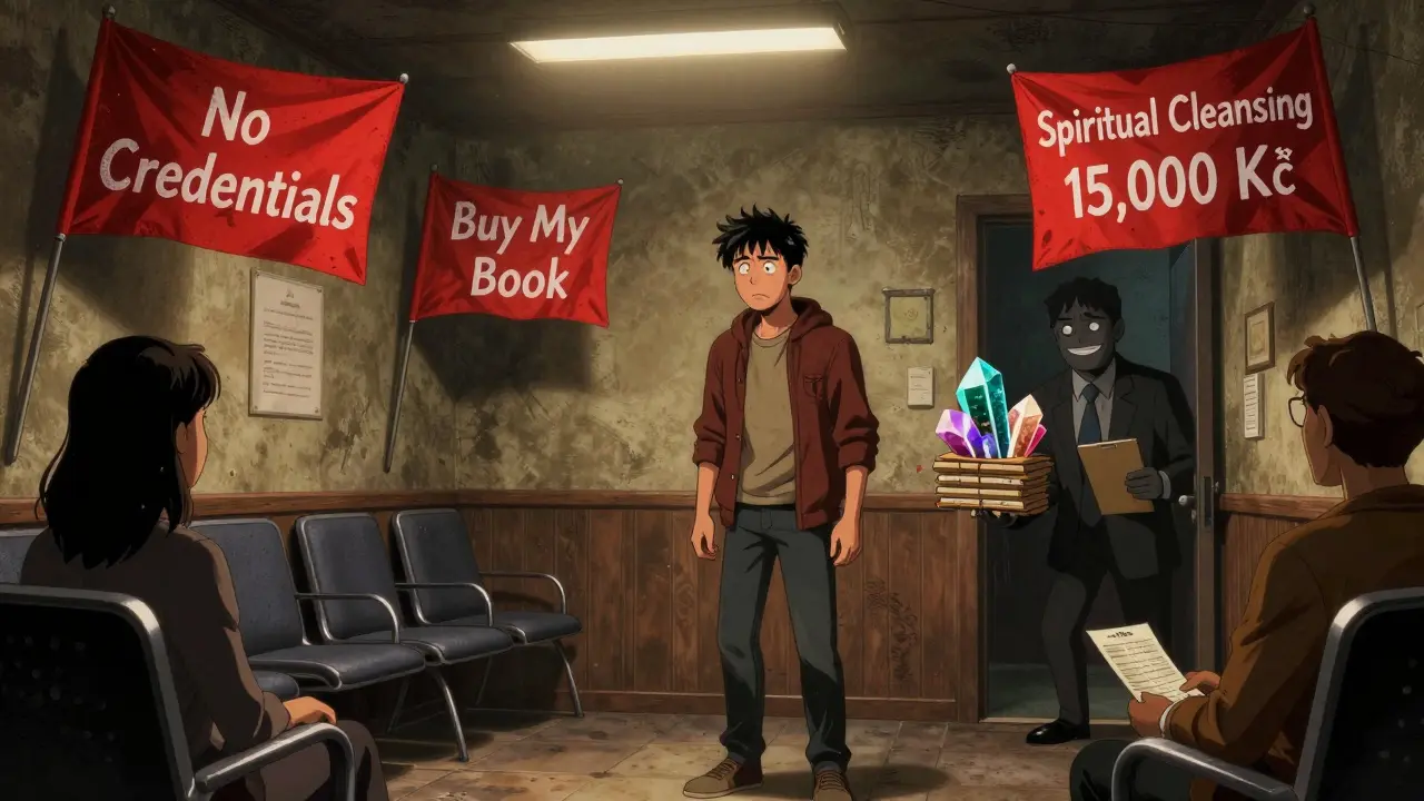 Červené vlajky při výběru terapeuta: Kdy raději odejít z ordinace