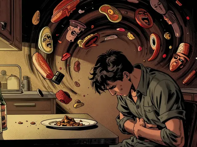 Mentální bulimie: Jak psychoterapie pomáhá překonat přejídání a zvracení