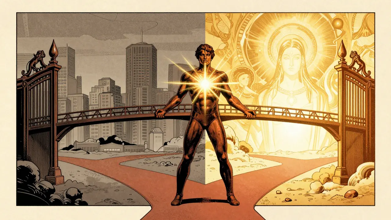 Integrace zkušenosti mezi běžným životem a rozšířeným vědomím