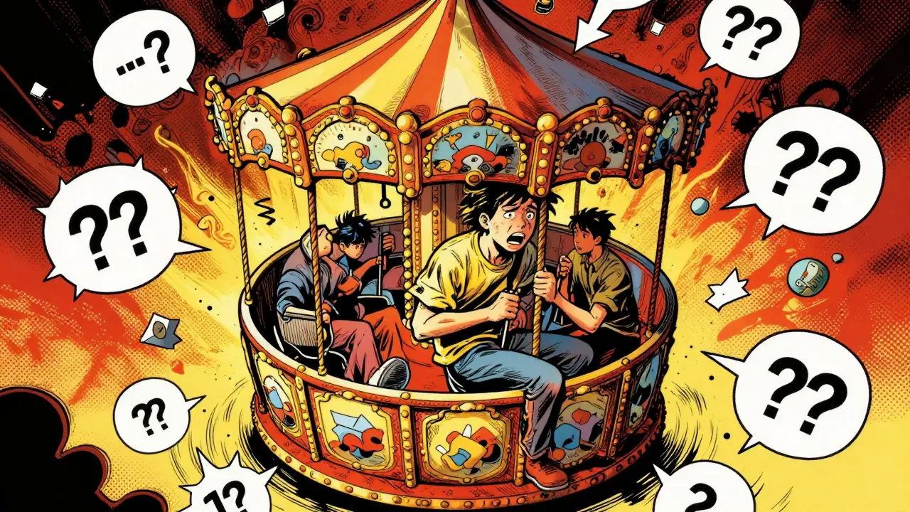 Jak zastavit kolotoč přemítání: Ruminace, úzkost a cesta k vnitřnímu klidu