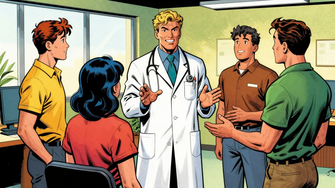 Tým odborníků z neziskové organizace poskytující komplexní psychologickou podporu.