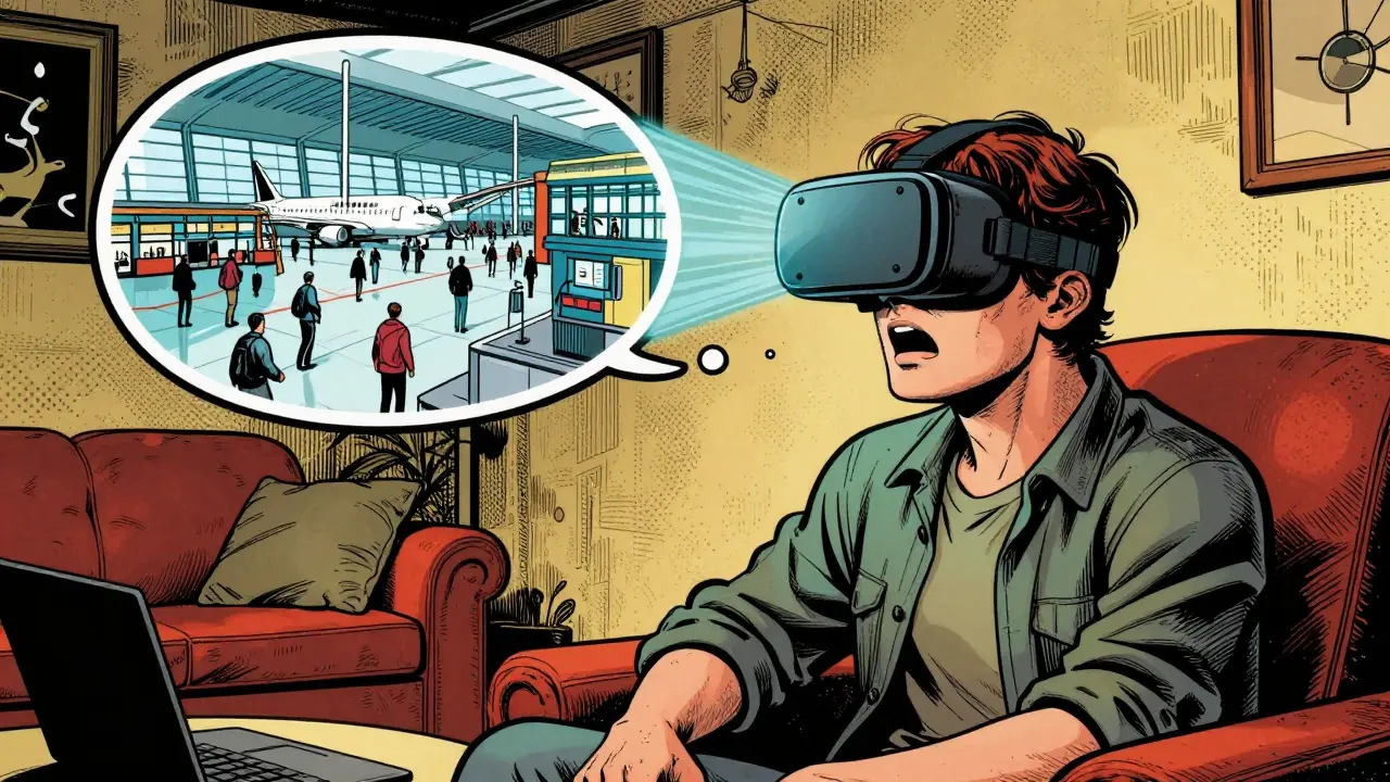 Virtuální realita v psychoterapii: Jak VR mění moderní online léčbu