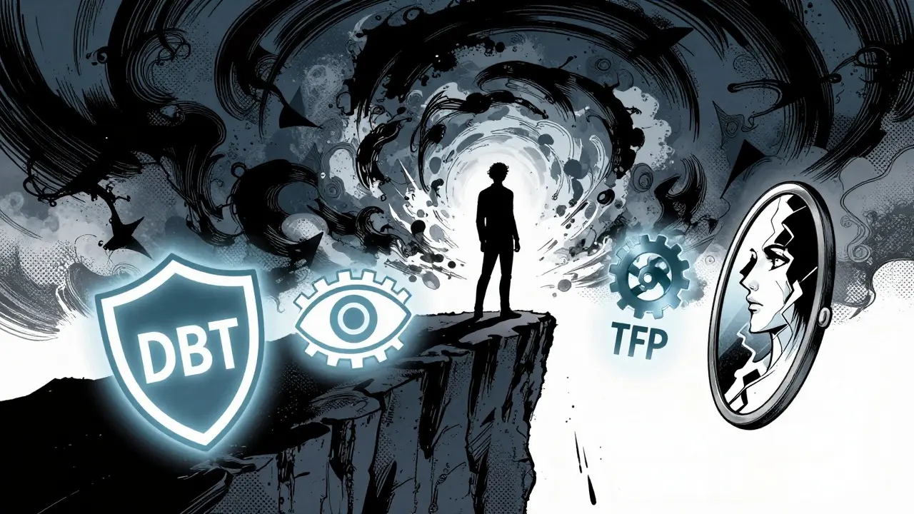 Integrovaná terapie BPD: Kombinace DBT, MBT a TFP pro hlubokou změnu
