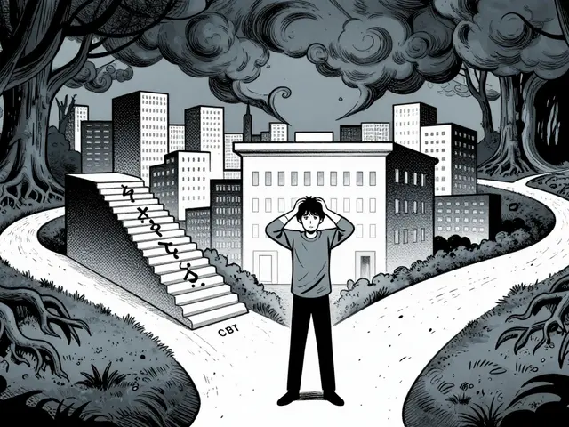 Výběr psychoterapeutického směru pro úzkost: Co funguje podle studií