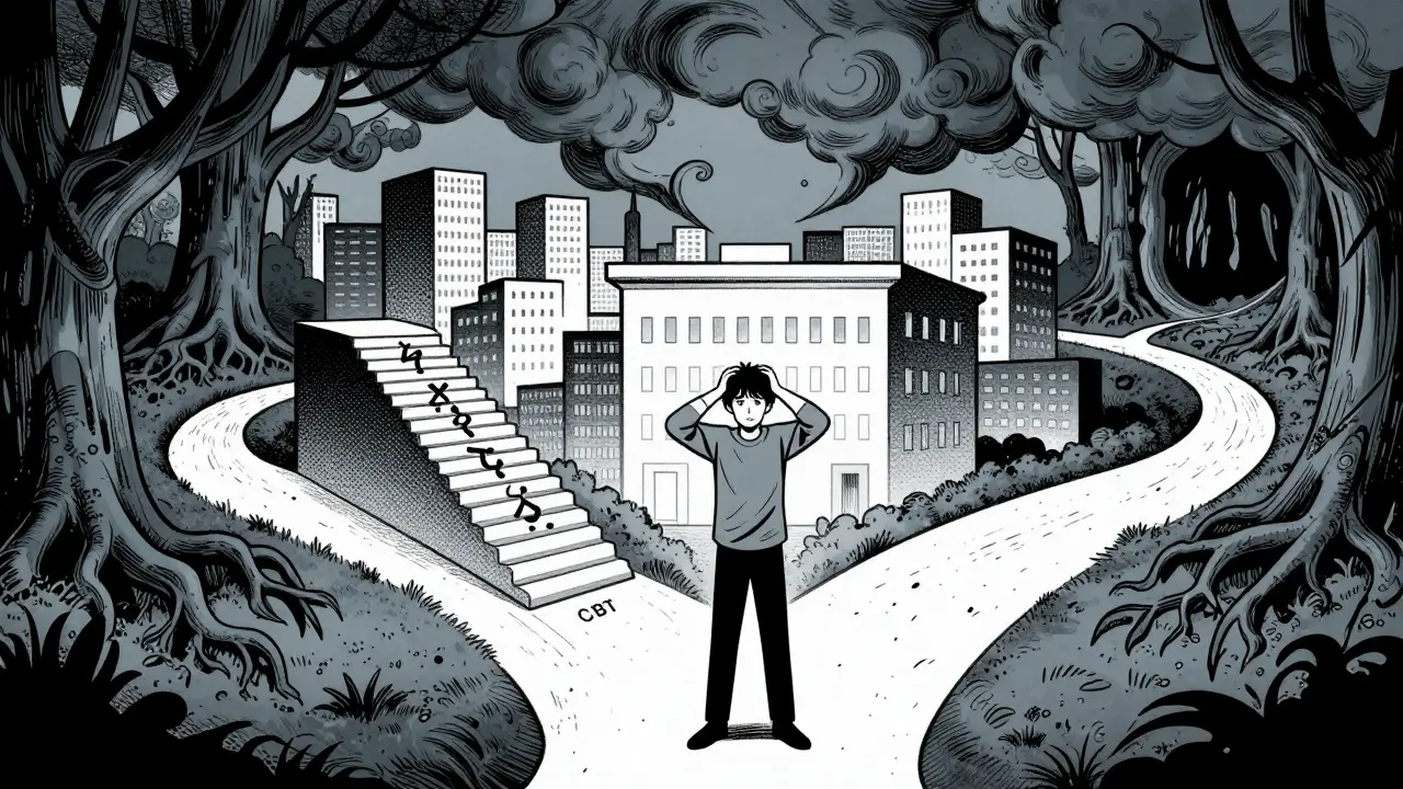 Výběr psychoterapeutického směru pro úzkost: Co funguje podle studií